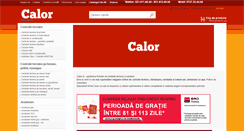 Desktop Screenshot of calor.ro